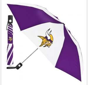Minnesota Vikings 42-Inch Auto Open Folding Umbrella